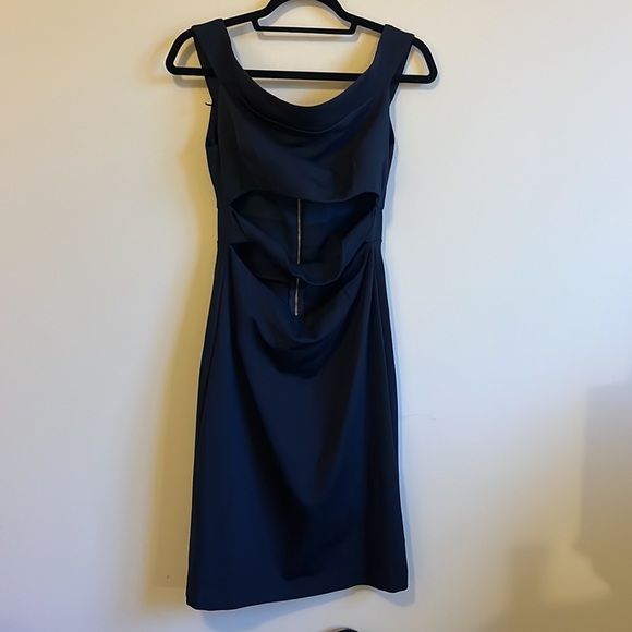 N/Nicholas Ponti Off Shoulder Strap Dress Navy Dress size 8 - Picture 5 of 7